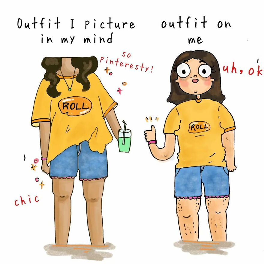 30 New Hilarious Comics About The Struggle Of A Girl That Is Totally Relatable