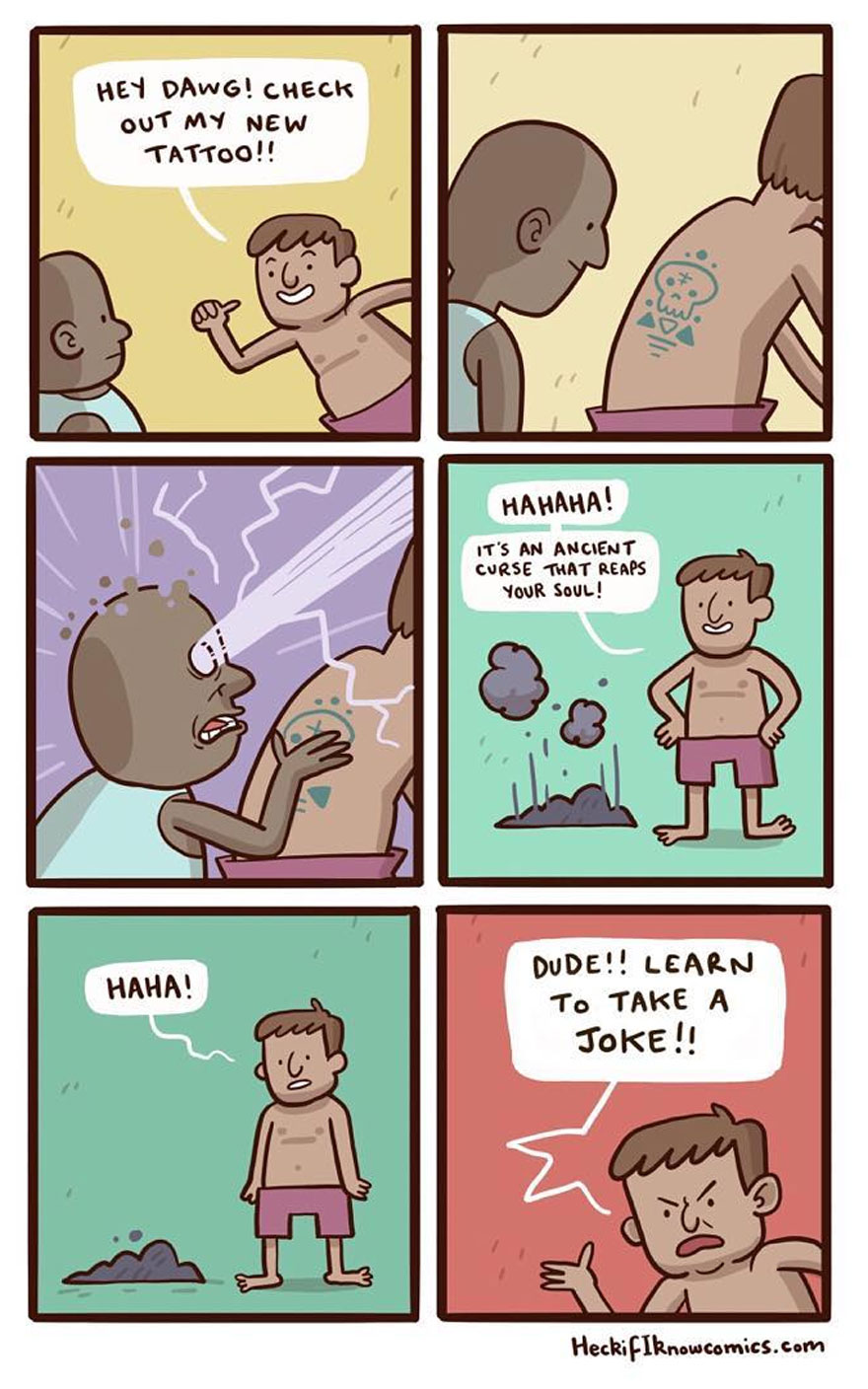 Artist Shows In Hilarious Comics The Absurdity Of Our Lives