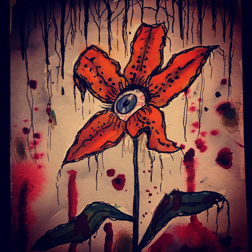 I Drew A Flower Every Day For A Year, And Here Are 40 Of My Best Works