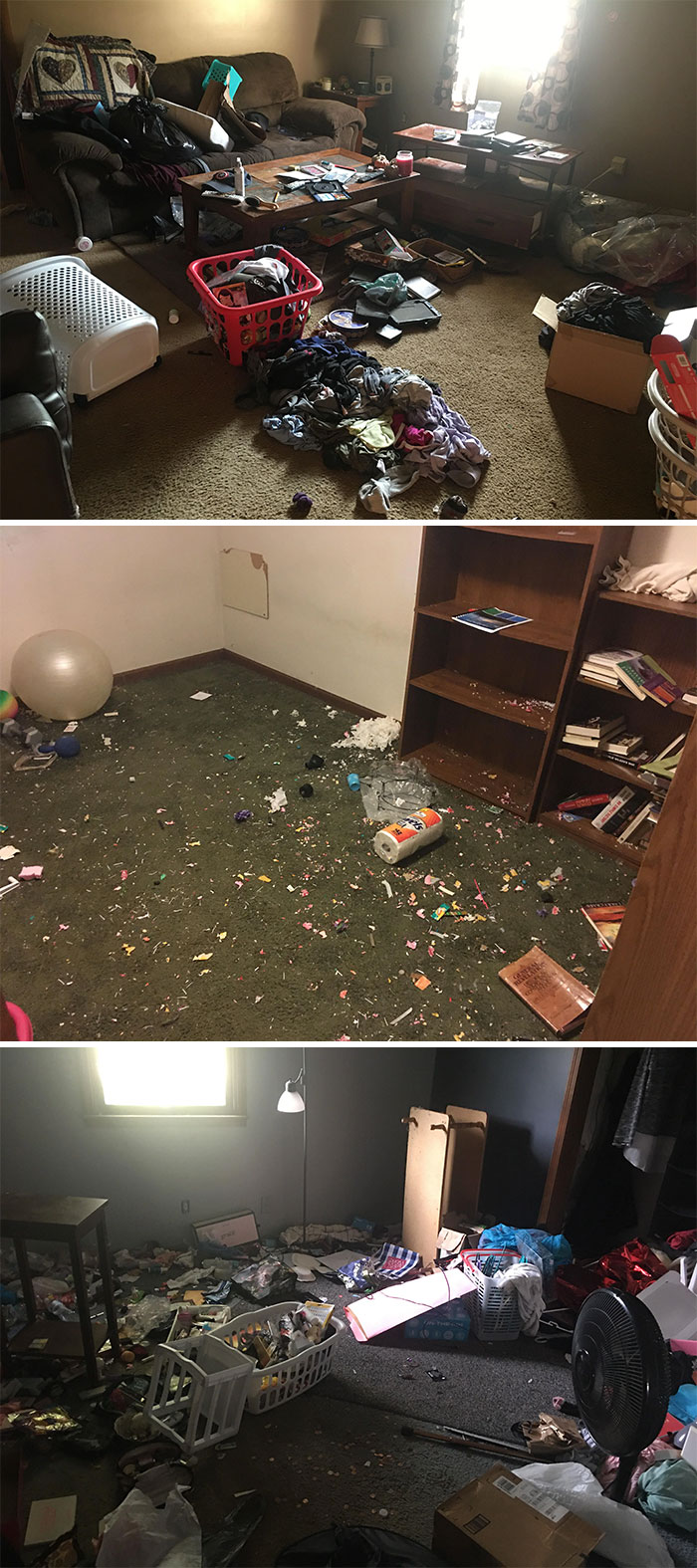 Former Tenants Of The Apartment Moved Out Recently And Left Their Place Looking Like This