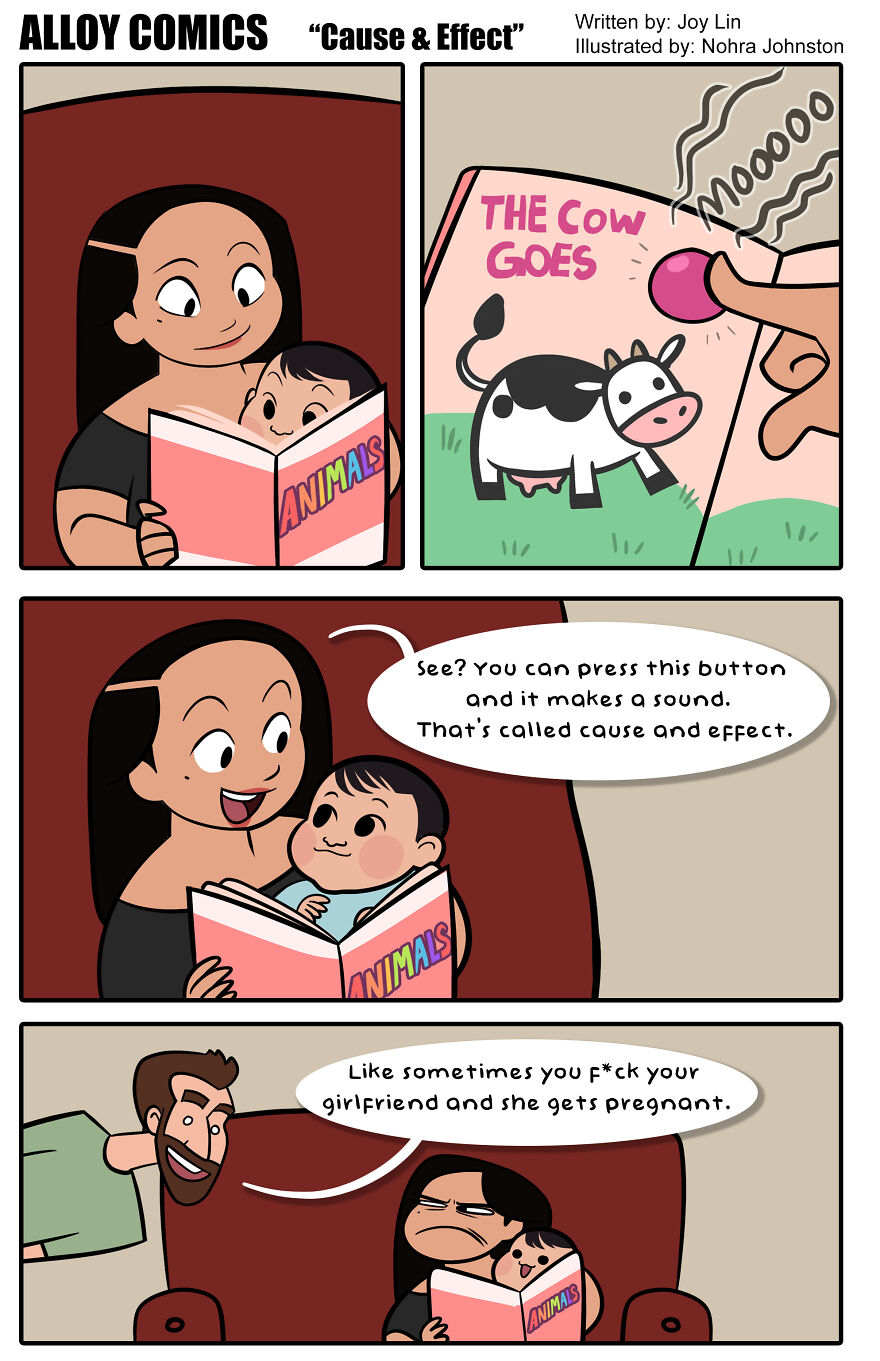 I Capture My Marriage And Parenting Problems In 50 Honest Comics (New Pics)