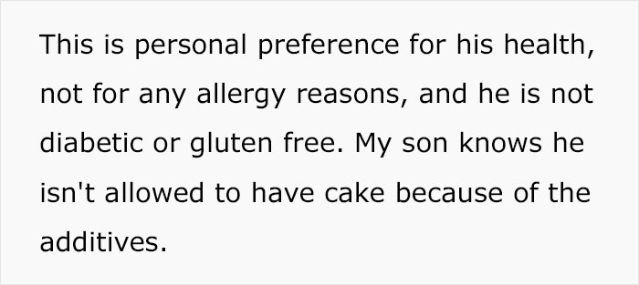 Mom Who Doesn’t Allow Her 8 Y.O. To Eat Cake Is Livid When She Finds Out His Friend Convinced Him To Eat It On His Birthday Mom Who Doesn’t Allow Her 8 Y.O. To Eat Cake Is Livid When She Finds Out His Friend Convinced Him To Eat It On His Birthday