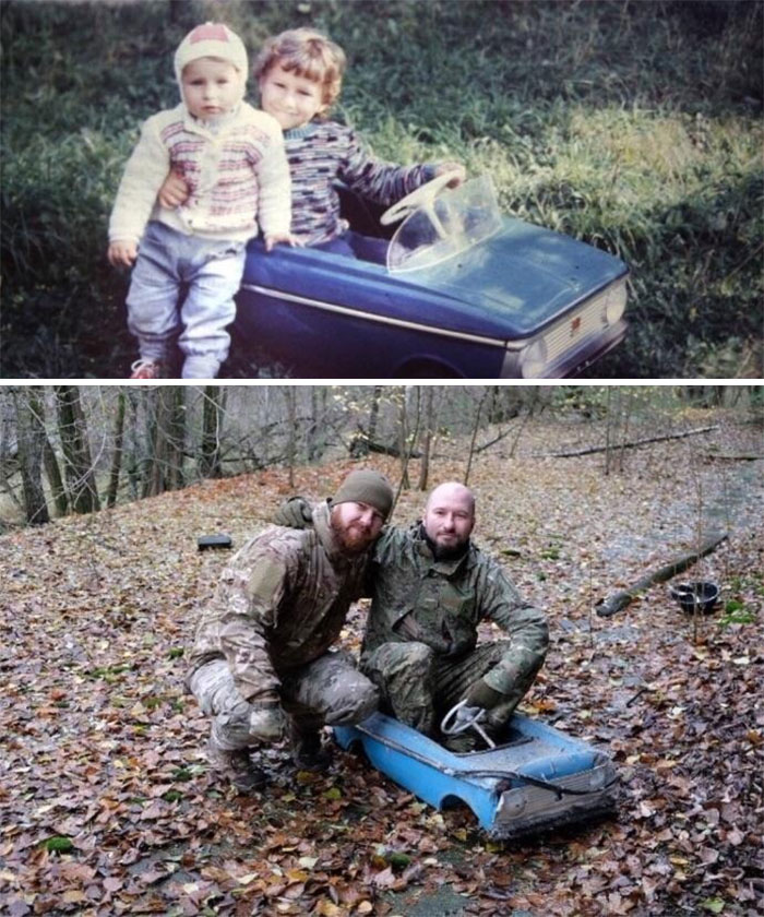 After 30 Years Brothers Return To Chernobyl To Find An Old Toy Friend Waiting (1986-2016)