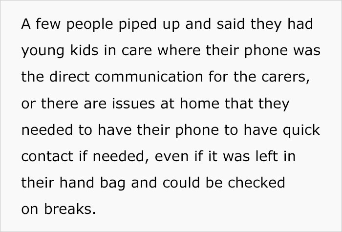 Manager Bans Mobile Phones During Work Hours, Insists All Calls Go Through Her, Staff Maliciously Complies Manager Bans Mobile Phones During Work Hours, Insists All Calls Go Through Her, Staff Maliciously Complies