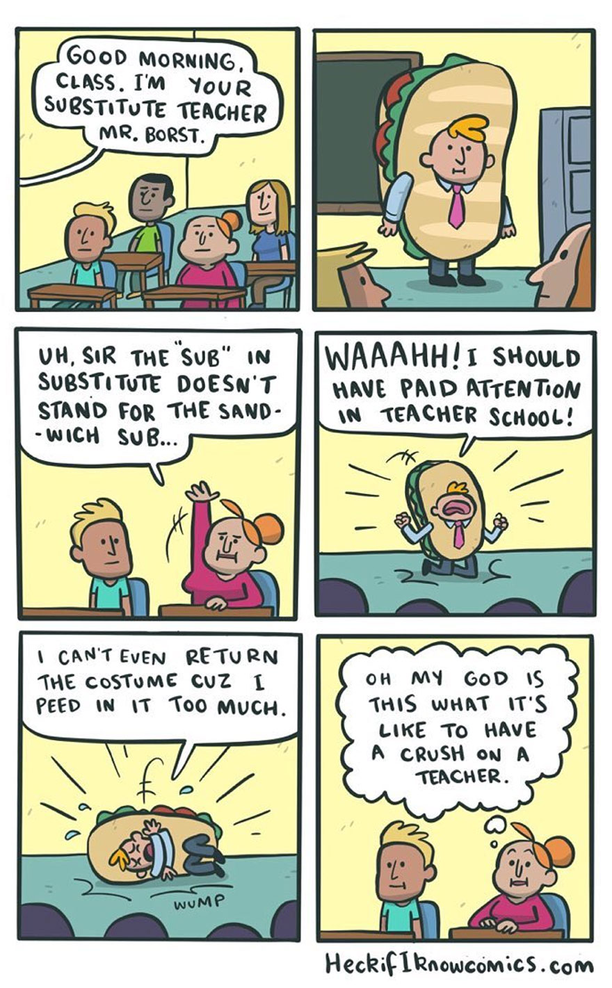 Artist Shows In Hilarious Comics The Absurdity Of Our Lives