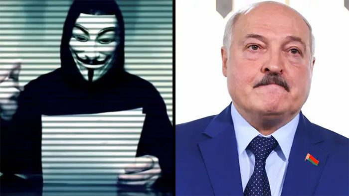 Anonymous lanzó un ataque contra los sitios web del gobierno de Bielorrusia luego de que el país sostuviera su decisión de apoyar a Rusia 