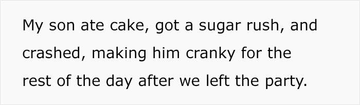 Mom Who Doesn’t Allow Her 8 Y.O. To Eat Cake Is Livid When She Finds Out His Friend Convinced Him To Eat It On His Birthday Mom Who Doesn’t Allow Her 8 Y.O. To Eat Cake Is Livid When She Finds Out His Friend Convinced Him To Eat It On His Birthday