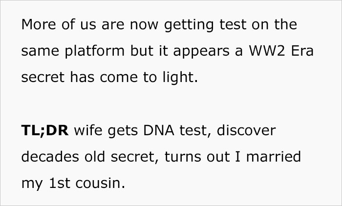 Married Couple Takes DNA Test, Discovers They’re First Cousins, Confront Family Who Kept It A Secret