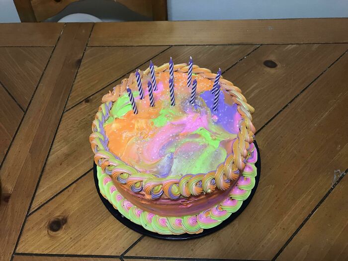 Made Another Cake To Save Money, Love How It Turned Out!