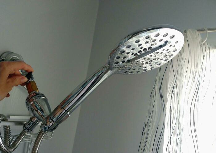 Frugal Shower Hack: Don't Have A "Low Flow" Showerhead, And Want To Conserve Water? No Problem. Add A $10 Ball Valve That Will Pay For Itself And More. You Can Even Stop The Shower To Use Soap/Shampoo And Turn It Right Back On Without Losing The Heat Setting.