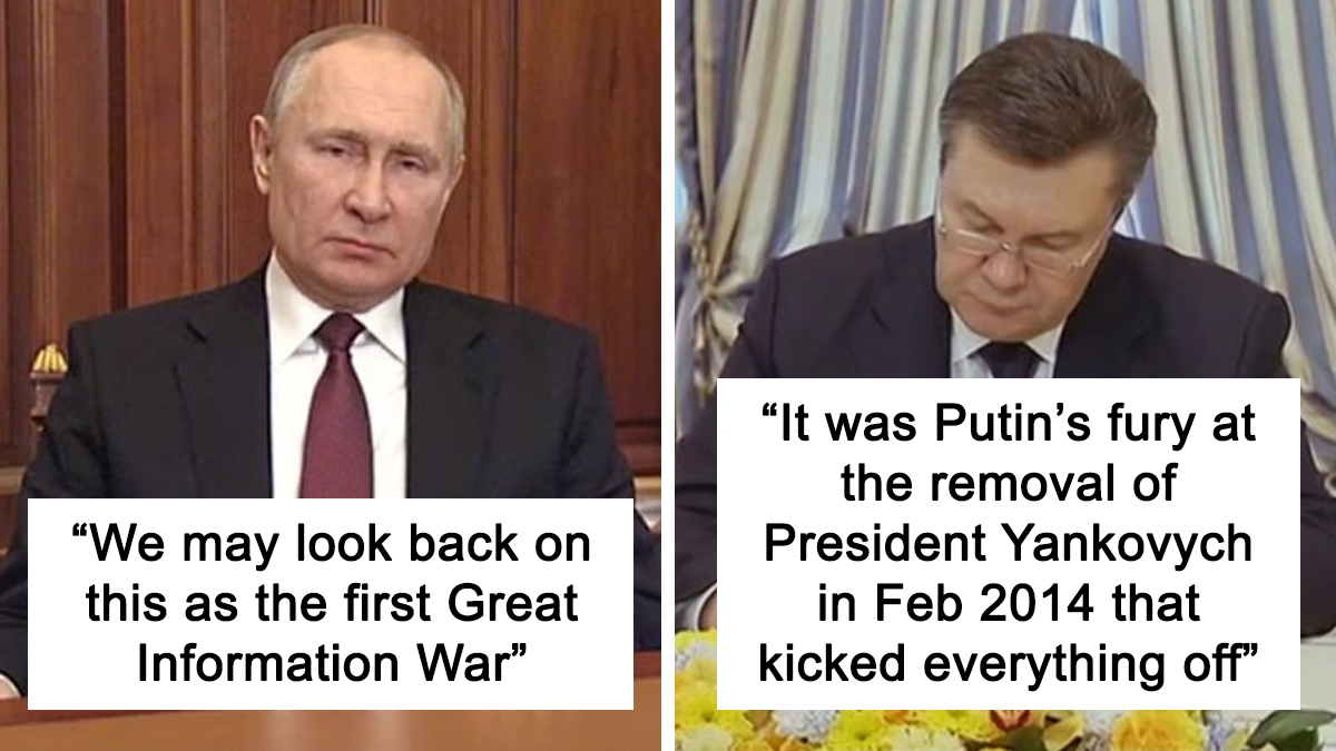 Person Starts An Important Thread About “The Great Information War” So That People Would Know About It