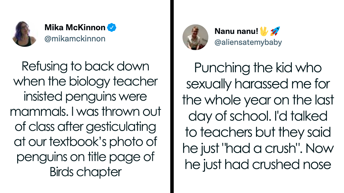 35 Ridiculous Reasons Kids Were Punished At School, As Shared By People On Twitter