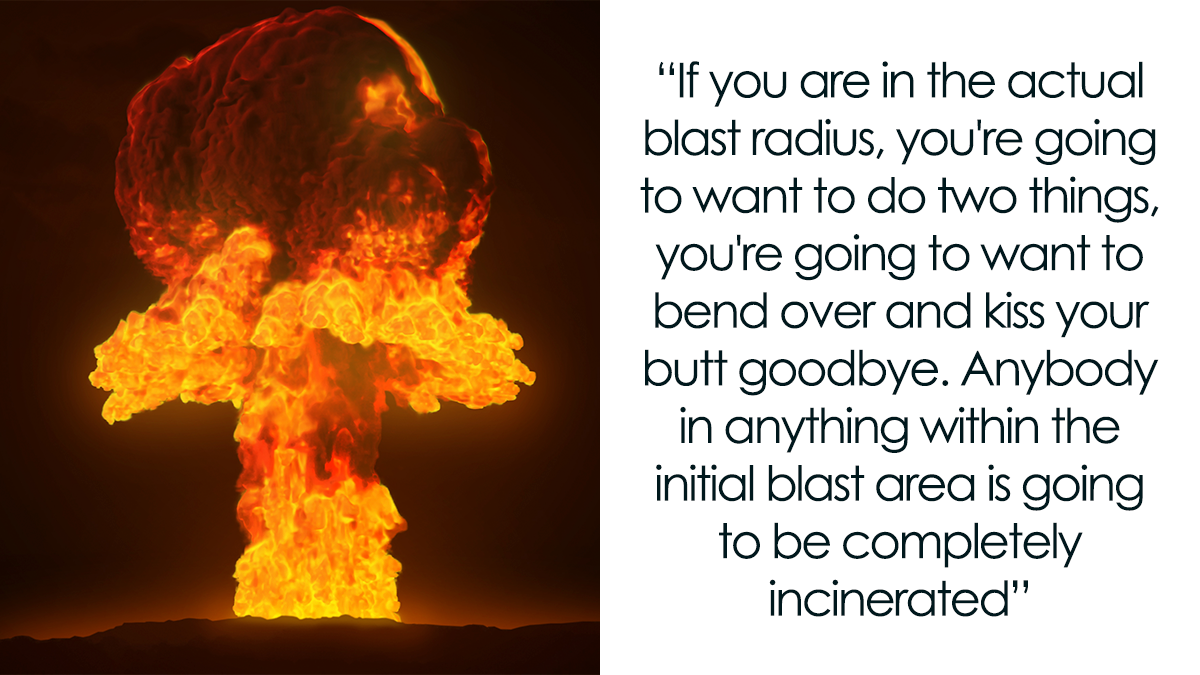 Guy Gives 8 Tips On What To Do In Case Of A Nuclear Explosion, Provided In The US Armed Forces Survival Manual