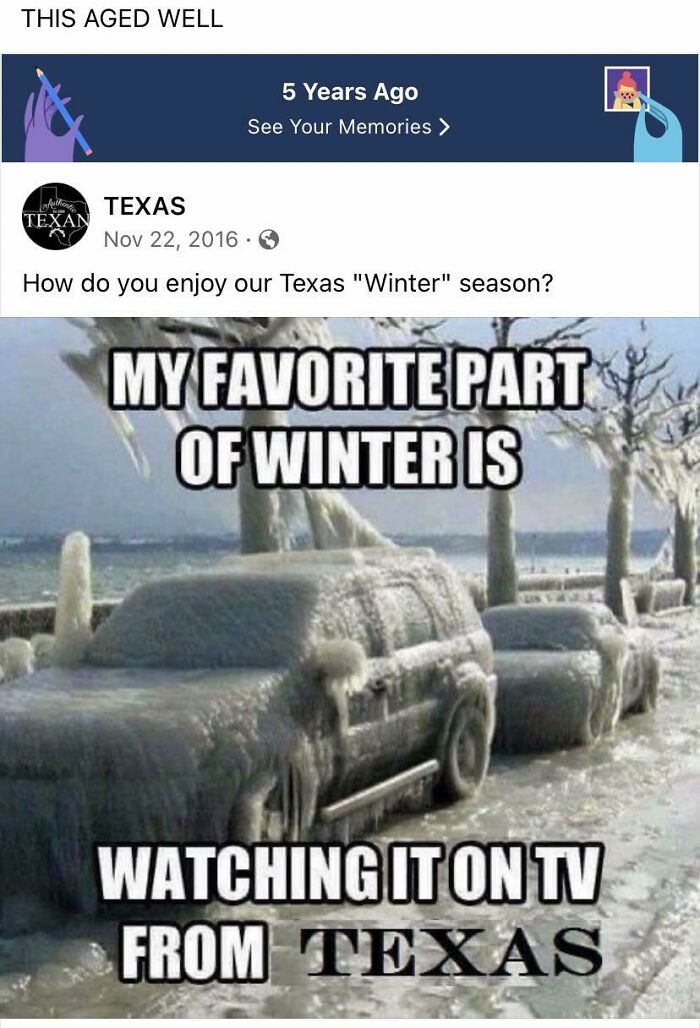 Texas Winters, You Can Never Predict Them