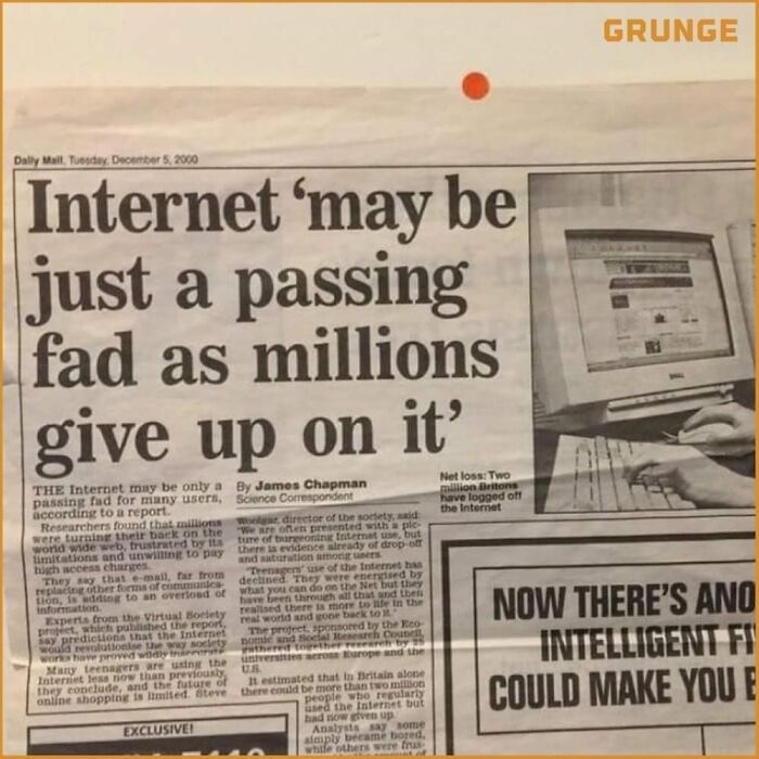 A Daily Mail Article From December, 2000 (Reupload)