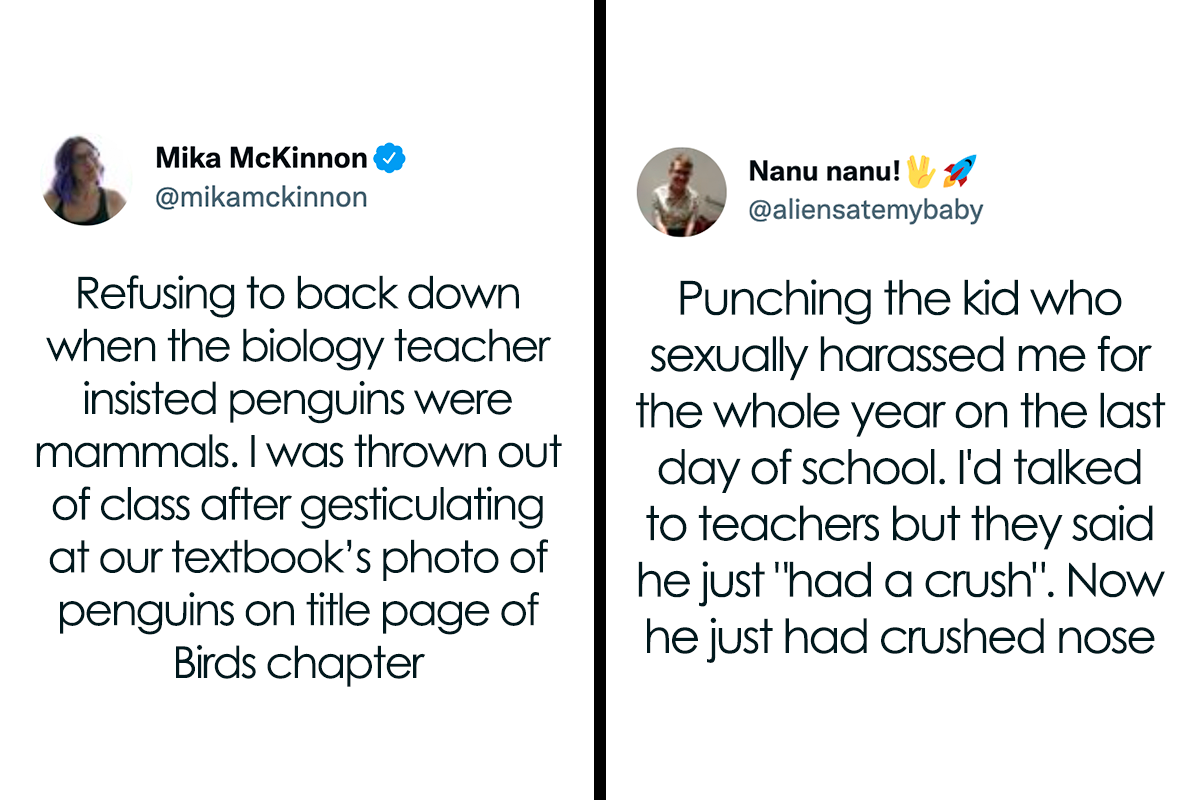 35 Ridiculous Reasons Kids Were Punished At School, As Shared By People On  Twitter | Bored Panda