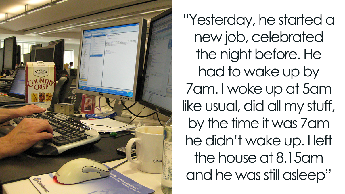“AITA For Not Waking My Boyfriend Which Made Him Late To His First Day At A New Job?”