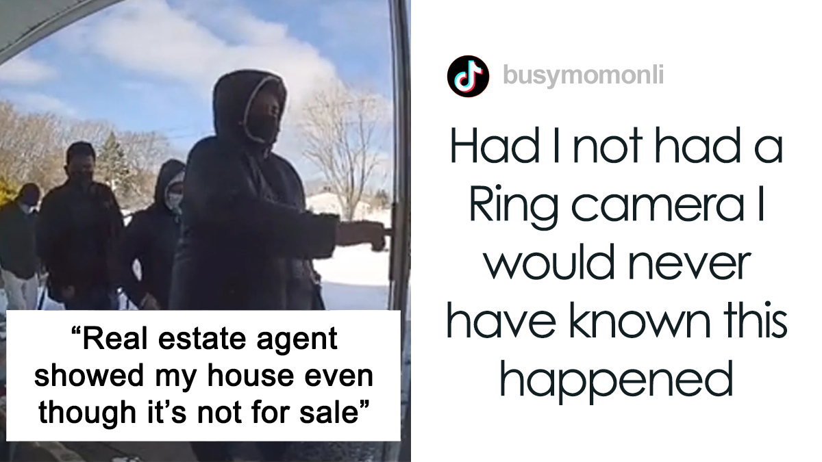 TikToker Catches Realtor Showing Her House Even Though It’s Not For Sale, Documents Everything In A Viral TikTok