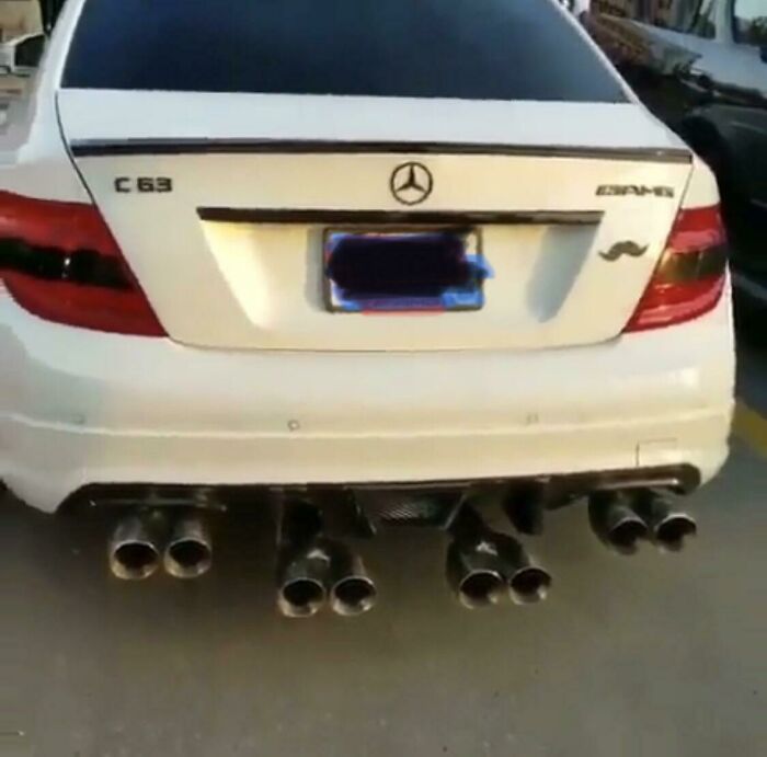 Legend Has It He’s Still Adding Exhaust Tips To This Day