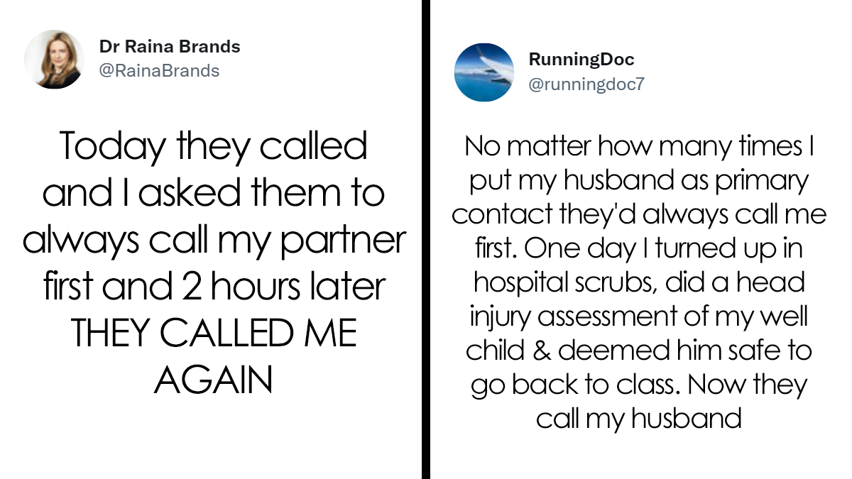 Daycare Keeps Calling The Mom Instead Of The Dad When They Need Something, So She Calls Them Out