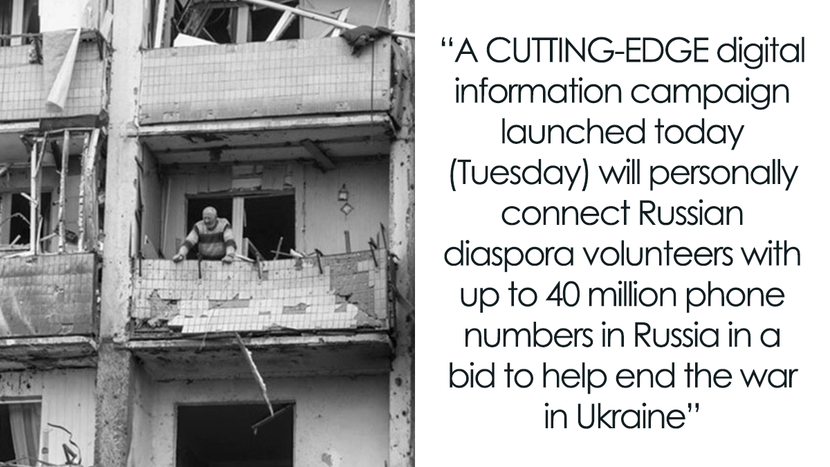 To Inform Russians About The Reality Of War In Ukraine, Lithuanians Launch ‘Call Russia’ Campaign Aiming To Call 40M Russian Numbers