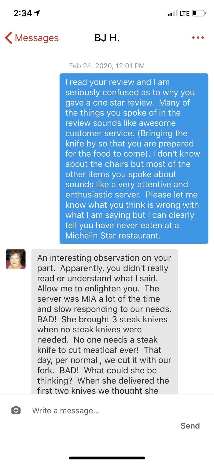 So This Is How My Question Started To A Wonderful Lady On Yelp