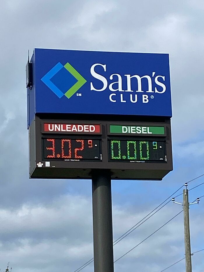 Diesel Prices Are Awfully Cheap Today