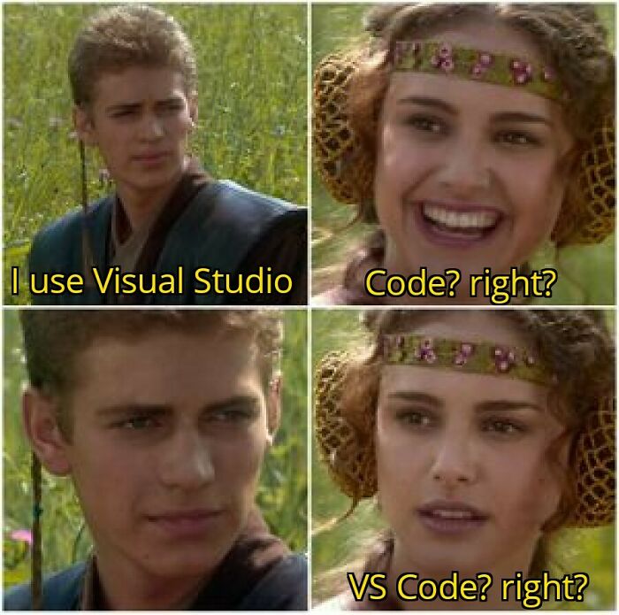 When Your Friend Is A C# Dev