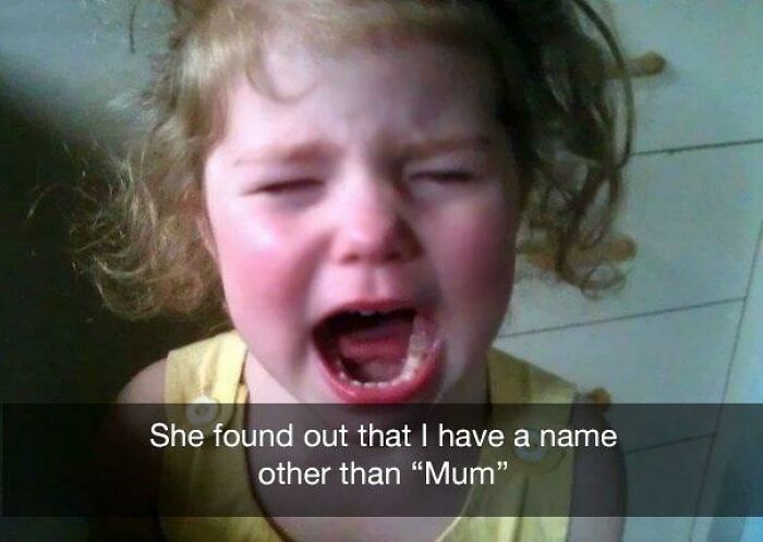 Crying Because She Found Out Her Mum’s Real Name