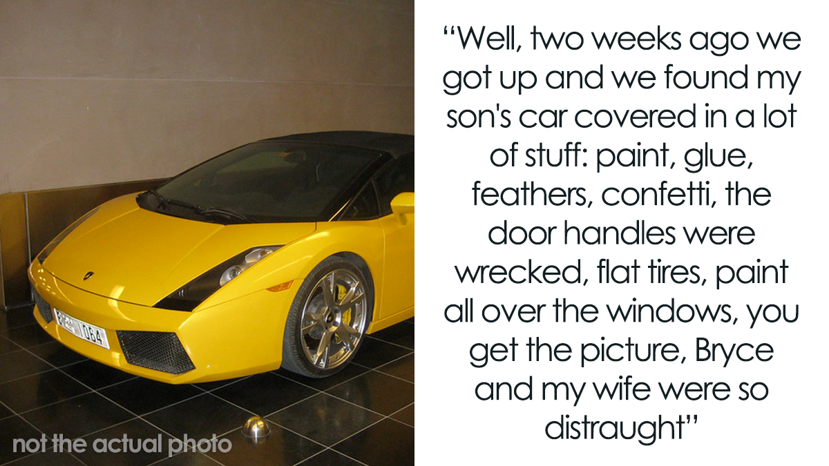 “AITA For Refusing To ‘See Other Options’ For A Girl And Pressing Charges For What She Did To My Son’s Car?”