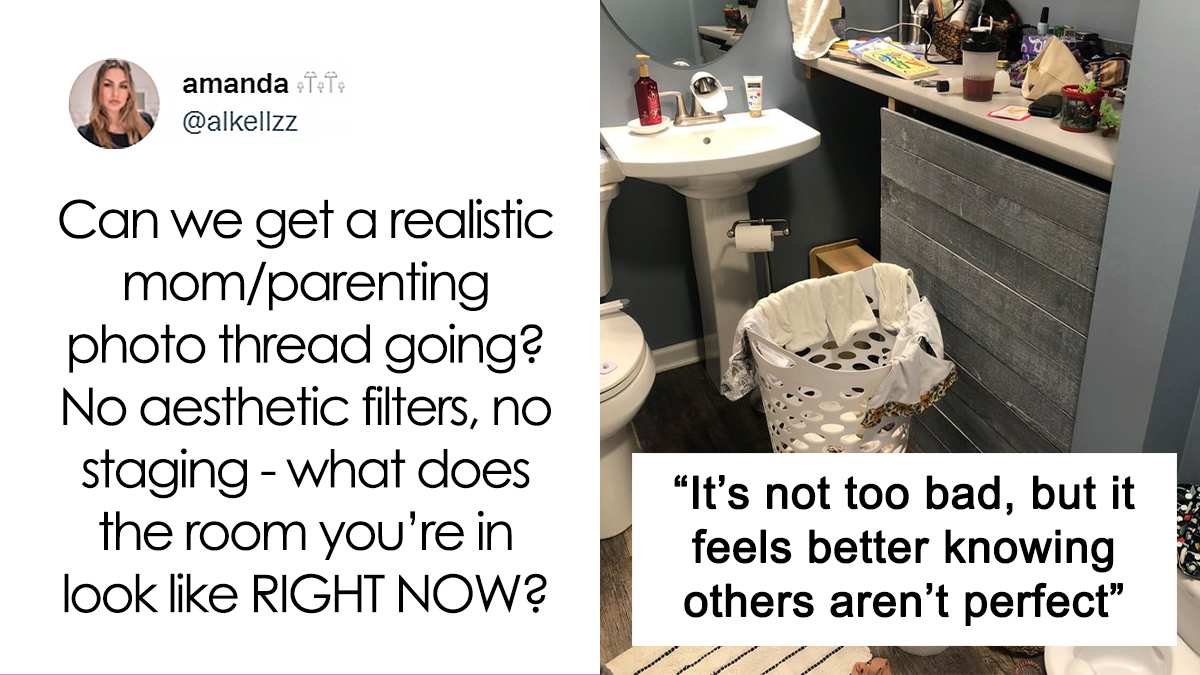 Mom Asked Parents To Post Honest And Unstaged Pictures Of Their Rooms, 33 People Deliver
