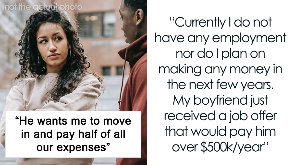 “On What Planet Is This Reasonable”: Well-Earning Guy Hopes His Unemployed Girlfriend Will Split The Rent 50-50, She Asks The Internet To Weigh In