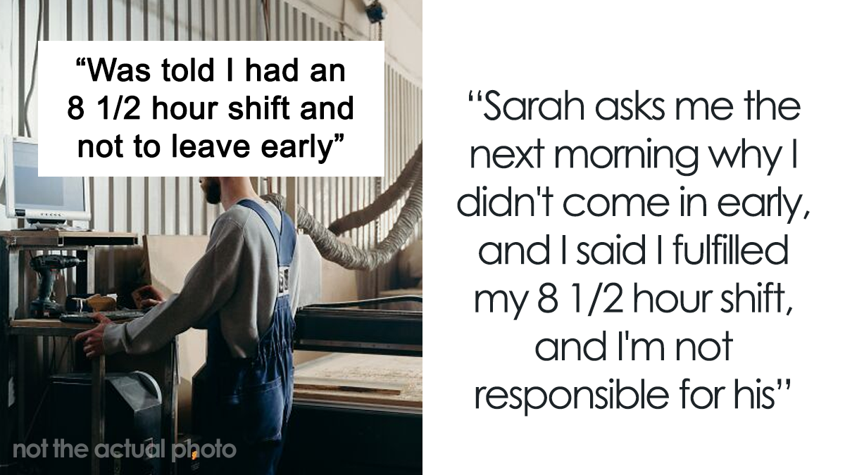 Employee Maliciously Complies To Work Only His 8 1/2 Hours, Makes The Company Lose $85k Per Year