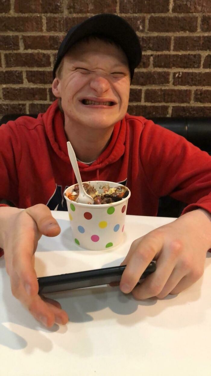 Took My Autistic Brother Out For Ice Cream Today For The First Time In Months