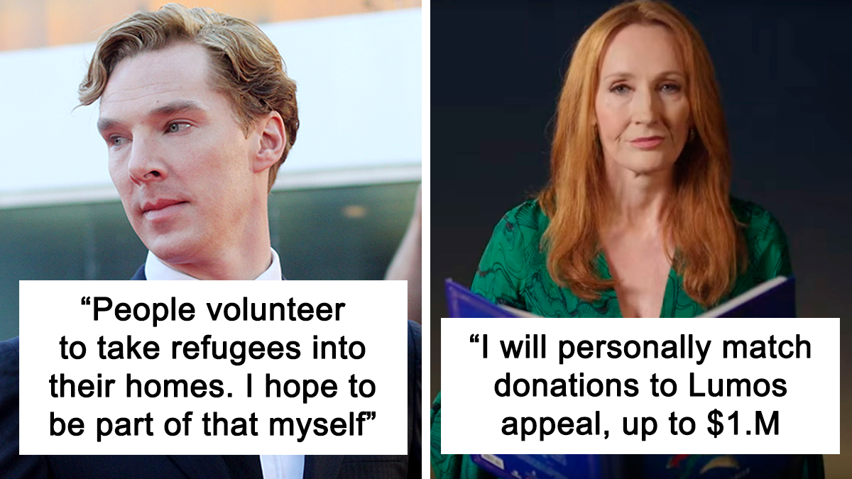 While Celebrities Are Helping Ukraine In Different Ways, Benedict Cumberbatch Is Thinking About Housing Ukrainian Refugees