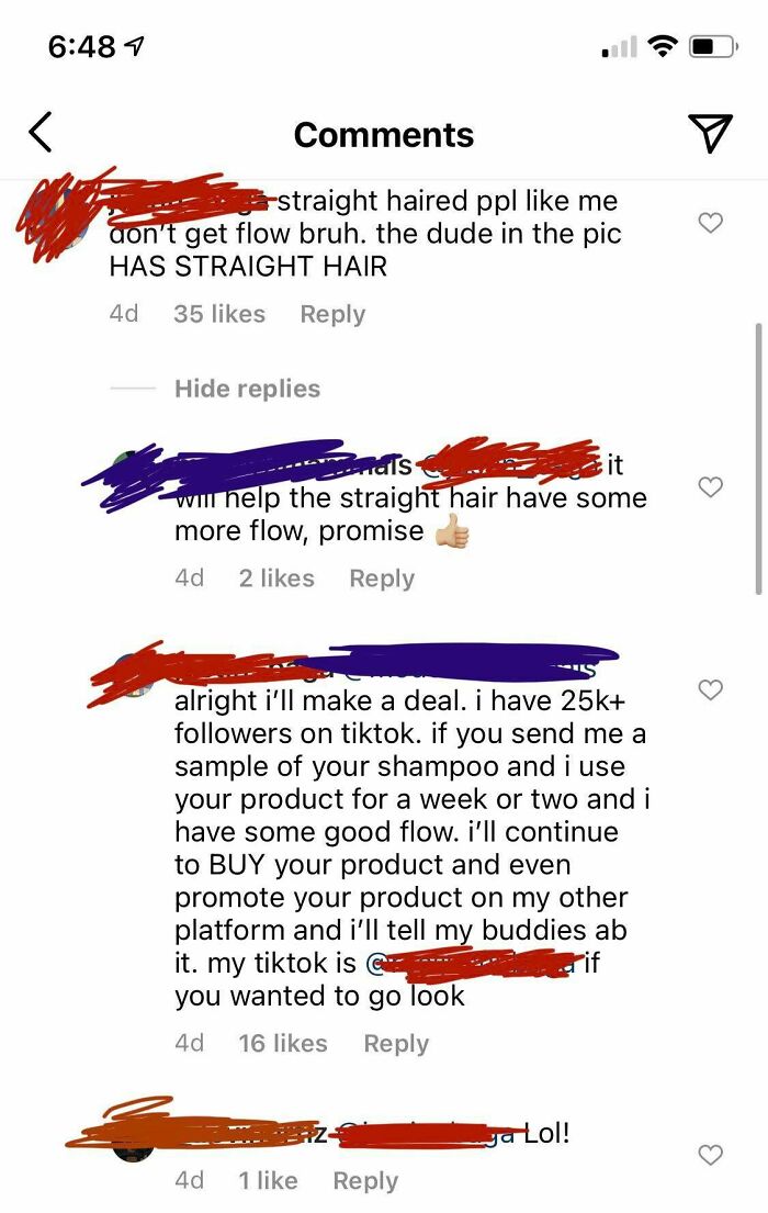 Tiktok Influencer Can’t Afford Shampoo From A Startup