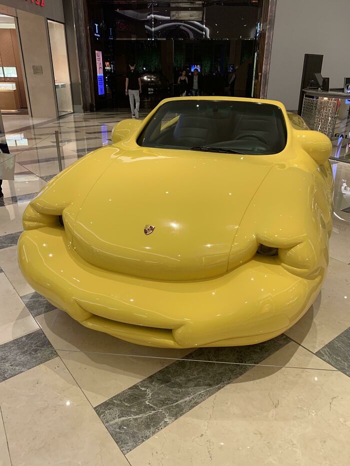 This Porsche Looks Like It Had An Allergic Reaction