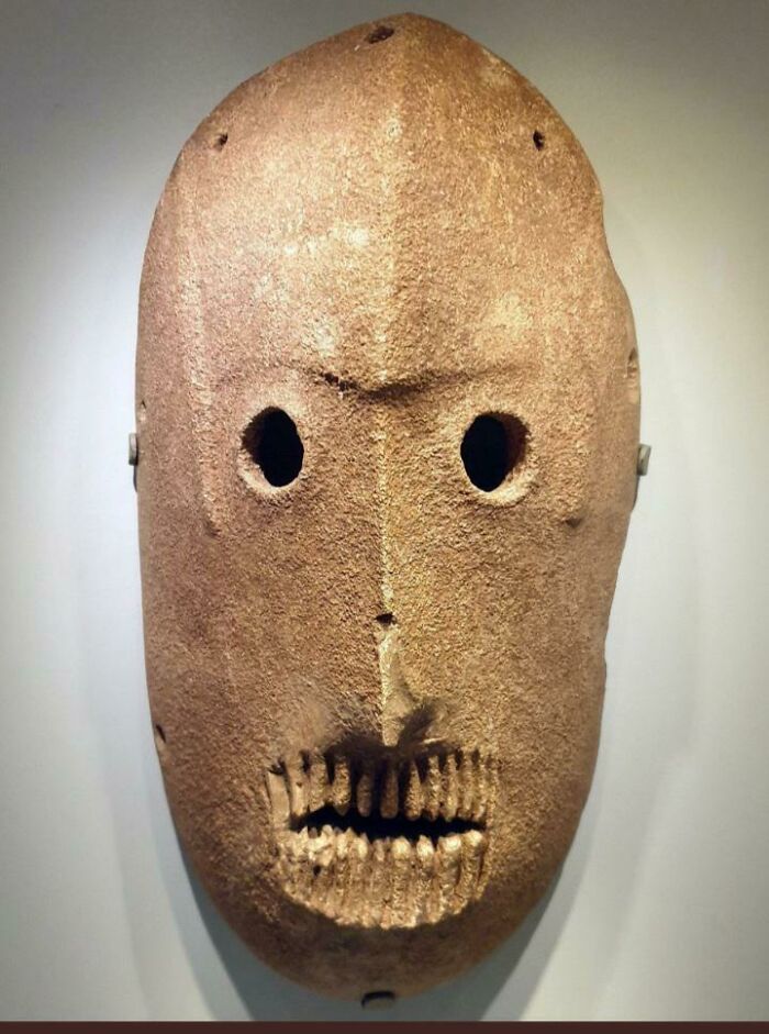 This 9000-Year-Old Stone Mask Is The Oldest Mask In The World, And Was Found In The Judean Desert In Israel