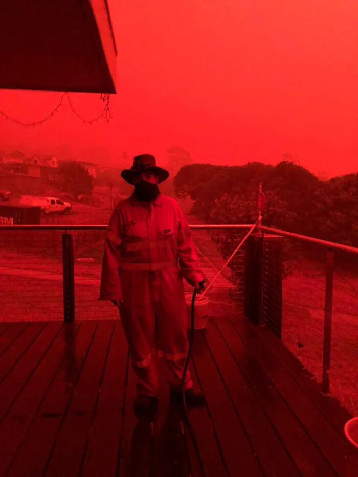 No Filters. Australia Was Red From Wildfires [2019]