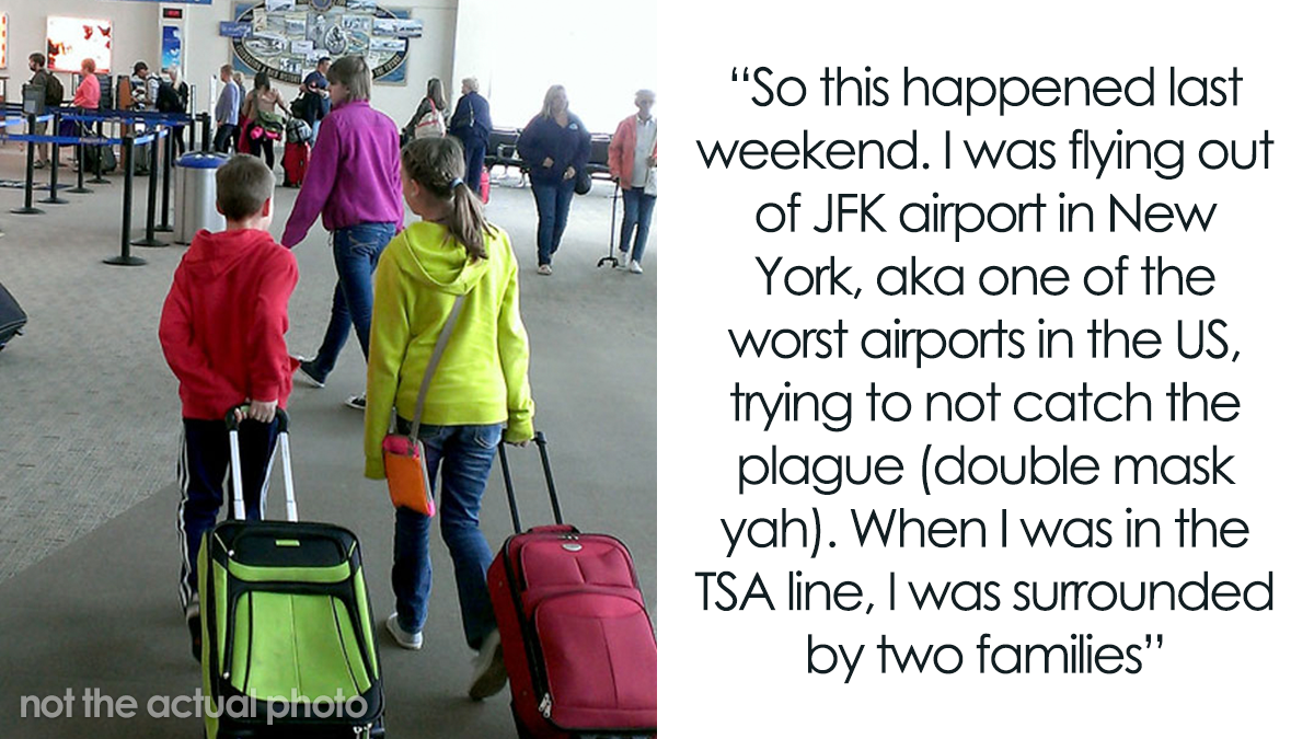 Woman On A Plane Realizes This Dad Just Left Her His Children To Look After During The Flight