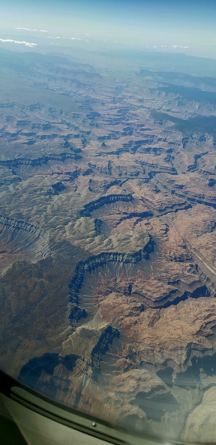 The Grand Canyon From My Airplane View