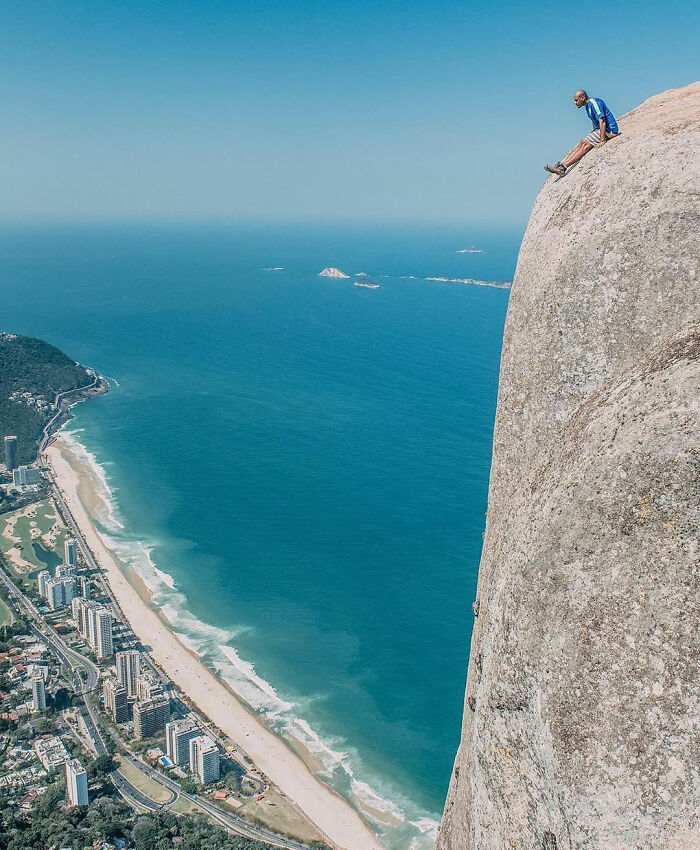 Looking Down At Rio De Janeiro
