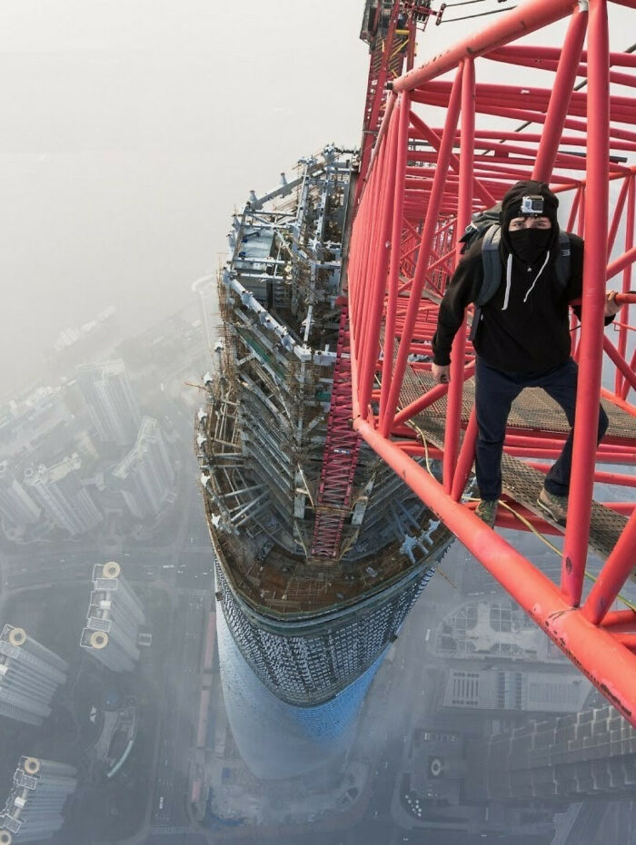 On The Shanghai Tower