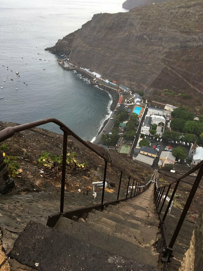 These Stairs Are Bonkers. Island Of St. Helena