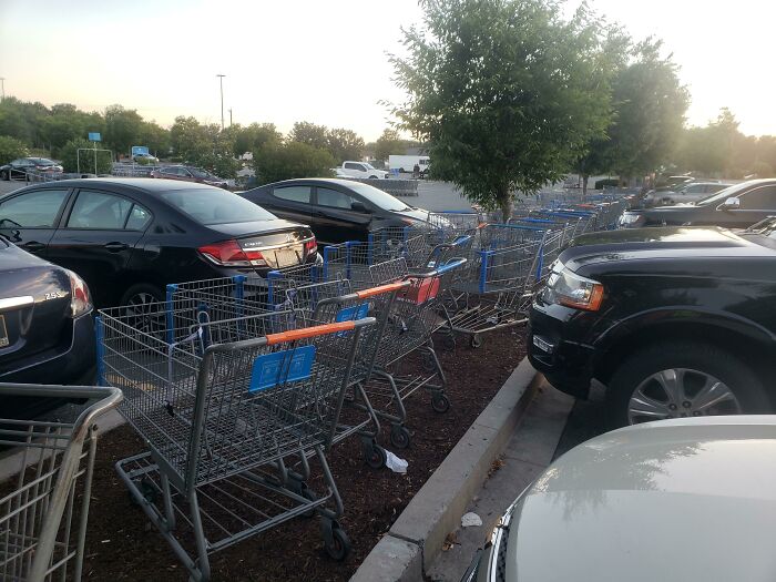 Dear Walmart Shoppers... Please Don't Do This!!! It Makes Us Cartpusher's Jobs 10 Times Harder!
