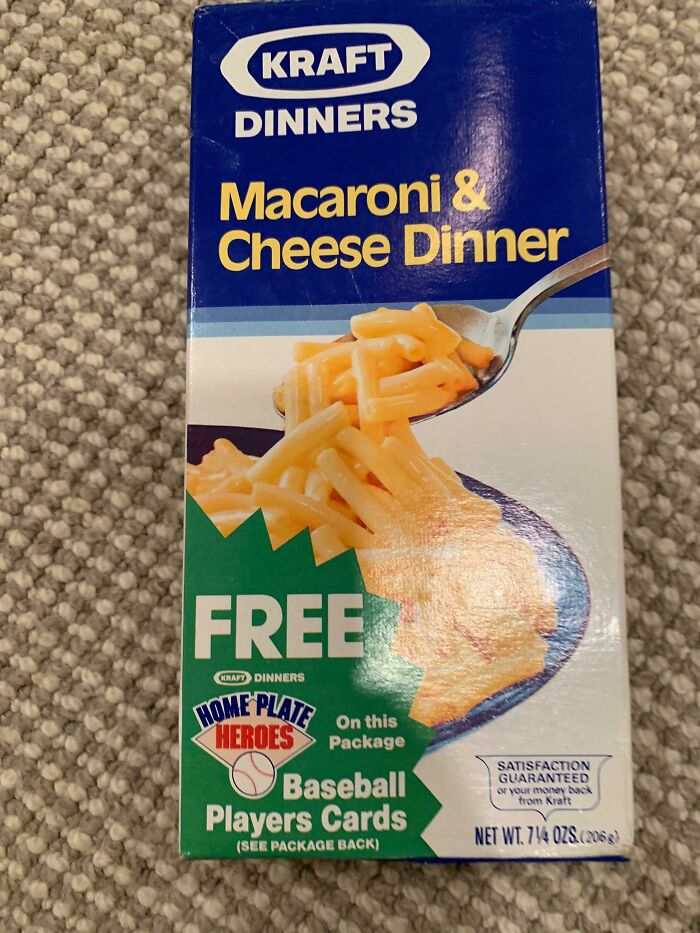 I Found A Box Of Kraft Mac & Cheese From 1988