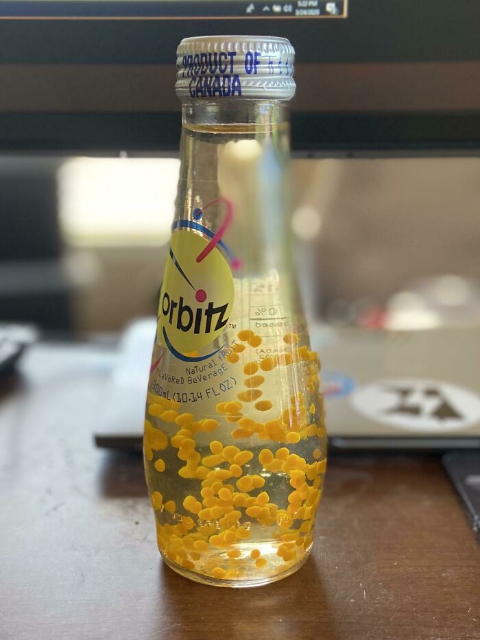 Wfh Forced Me To Clean Up My Office Where I Found This Unopened Bottle Of Orbitz. Launched 1997 And Discontinued In 1998