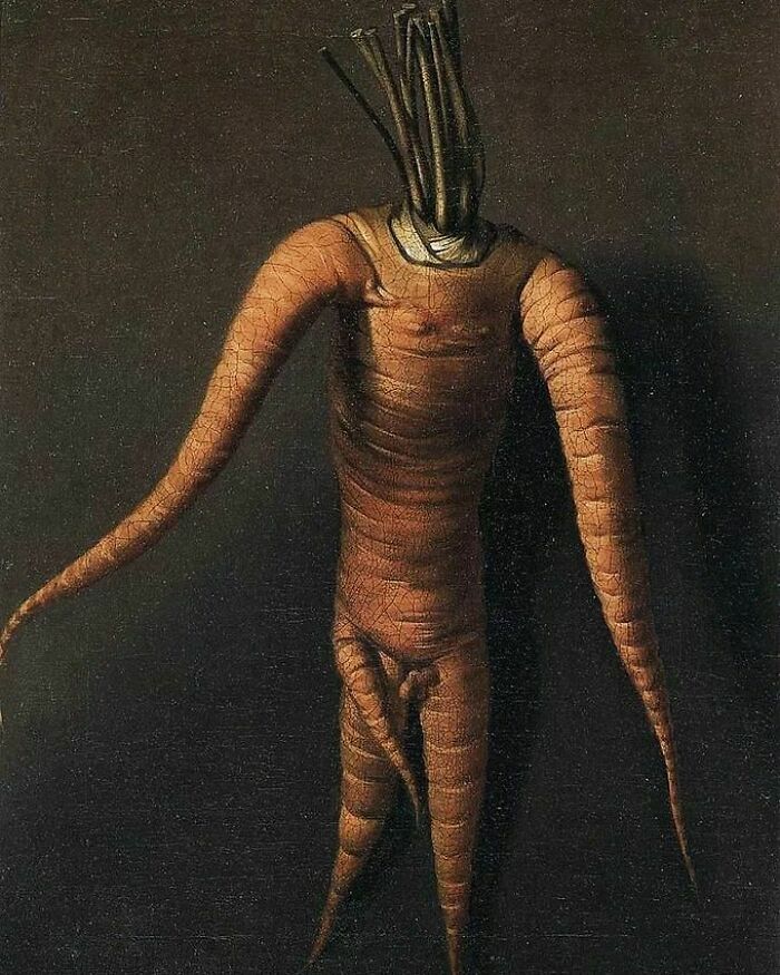 Willem Frederik Van Royen, 'The Carrot' (1699), Oil On Canvas. Märkisches Museum, Berlin