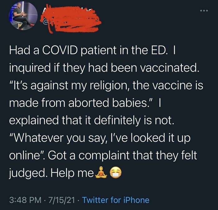 “The Vaccine Is Made From Aborted Babies”