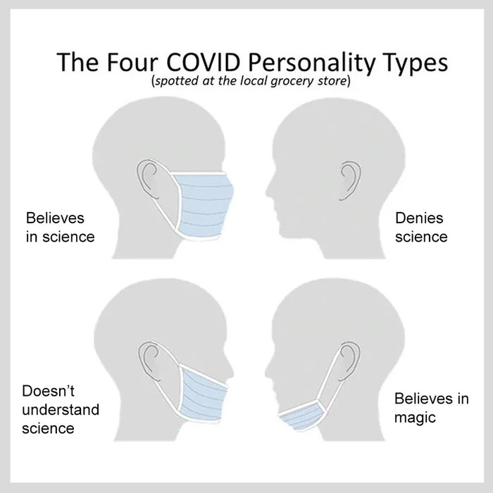 The Four Covid Personality Types.